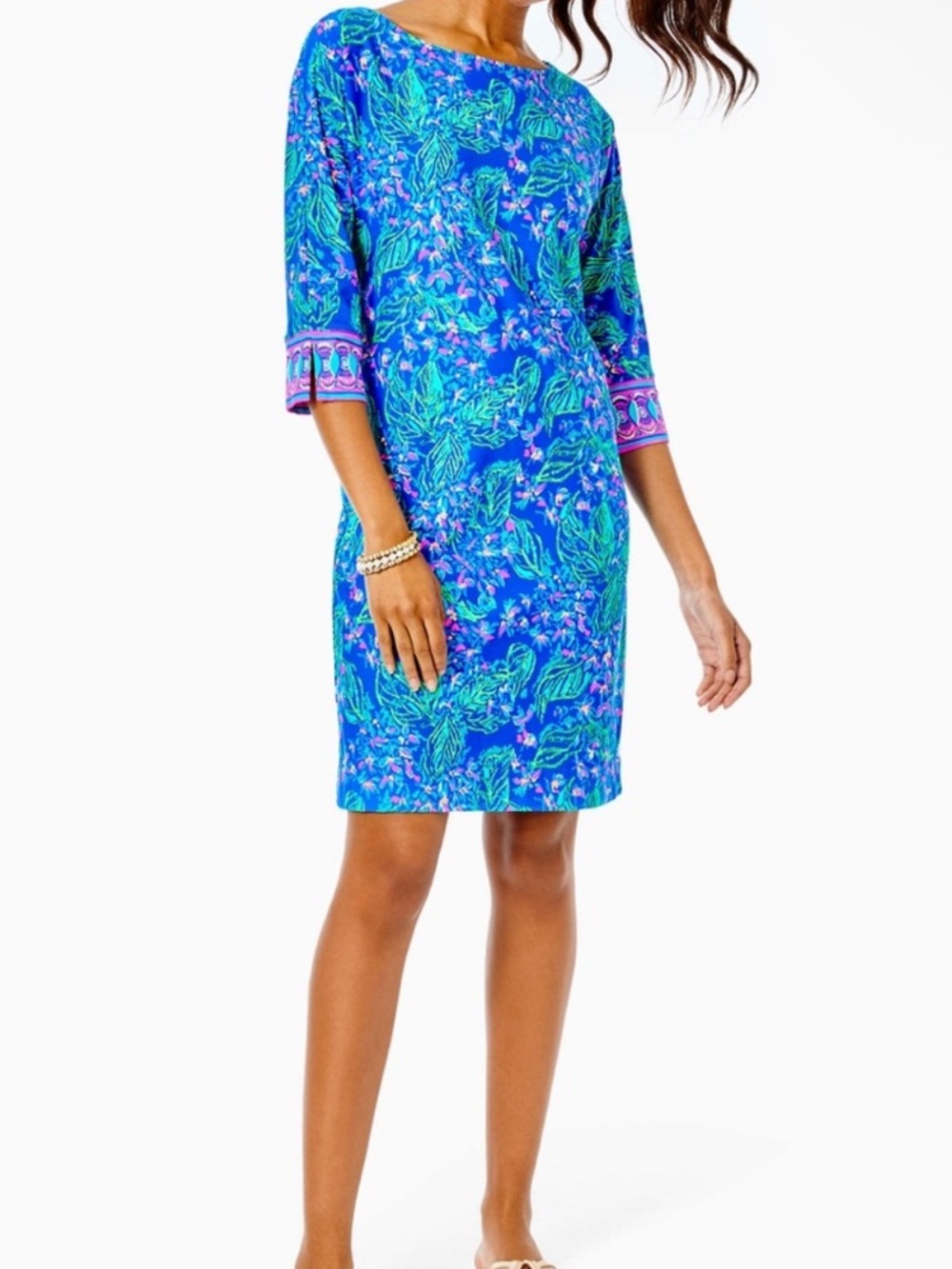 Lilly Pulitzer Braedyn UPF50+ Dress Eclipse Serenade In The Shade ChillyLilly